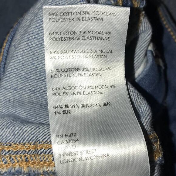 Anthropologie Pilcro & The Letterpress High Waisted Patch Pocket Jeans - Picture 8 of 9